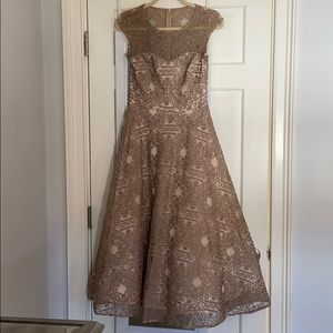 BHLDN Presley Dress in Champagne Size 4
